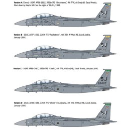 MCDONNEL DOUGLAS F-15 E STRIKE EAGLE -Escala 1/72- Italeri 90166