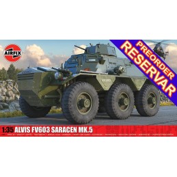 VEHICULO BLINDADO Alvis FV603 Saracen Mk.5 -Escala 1/35- Airfix A1385