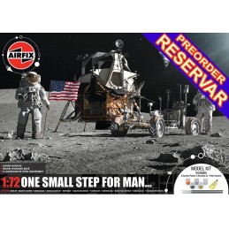 APOLLO XI: "One Small Step For Man" (Pintura y Pegamento) -Escala 1/72-Airfix A50106
