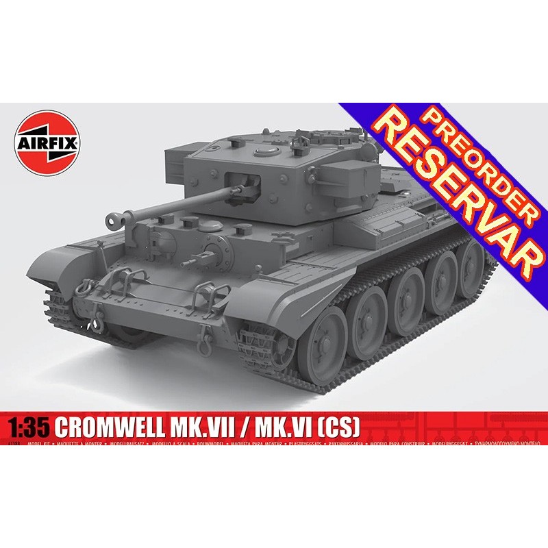 CARRO DE COMBATE Cromwell Mk.VII / Mk.VI (CS) -Escala 1/35- Airfix A1388