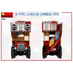 OMNIBUS Type B LONDRES -Escala 1/35- MiniArt3831