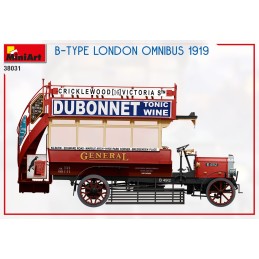 OMNIBUS Type B LONDRES -Escala 1/35- MiniArt3831