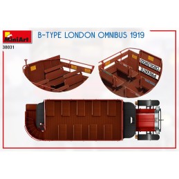 OMNIBUS Type B LONDRES -Escala 1/35- MiniArt3831