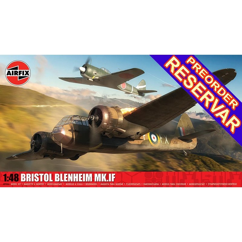 Bristol Blenheim Mk.IF -Escala 1/48- Airfix A09186A