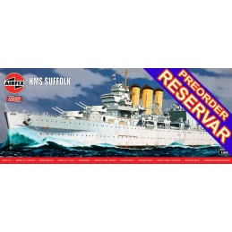 CRUCERO H.M.S. Suffolk -Escala 1/600- Airfix A03203V