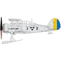 SET AVIACION SUECA 100 ANIVERSARIO -Escala 1/72- Airfix A40004