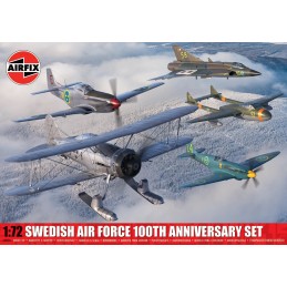SET AVIACION SUECA 100 ANIVERSARIO -Escala 1/72- Airfix A40004