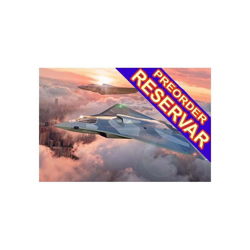 Chengdu J-36 -Escala 1/72- Trumpeter 01689