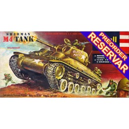 CARRO DE COMBATE M-4 Sherman (75 AÑOS MODELISMO) -Escala 1/40- Revell 03369