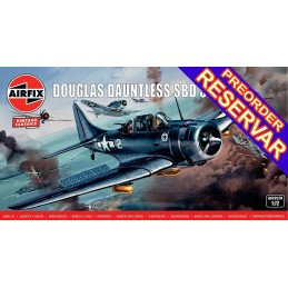 Douglas Dauntless SBD 3/5 Vintage Classic -Escala 1/72- Airfix A02022V