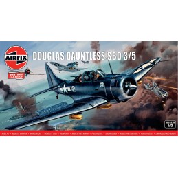 Douglas Dauntless SBD 3/5 Vintage Classic -Escala 1/72- Airfix A02022V