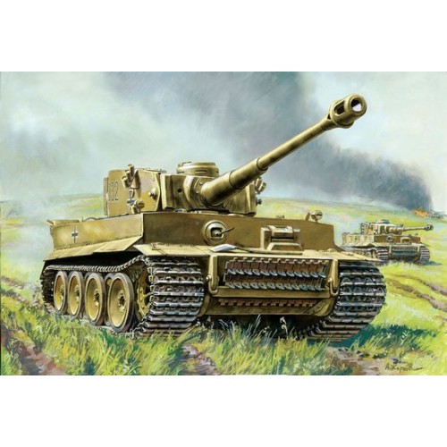 CARRO DE COMBATE Sd.Kfz. 181 TIGER I Ausf. E -Escala 1/35- Zvezda 3646