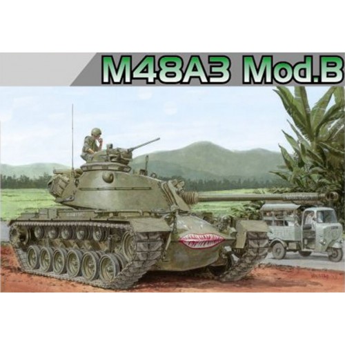 CARRO DE COMBATE M-48 A3 Mod. B -Escala 1/35- Dragron 3544
