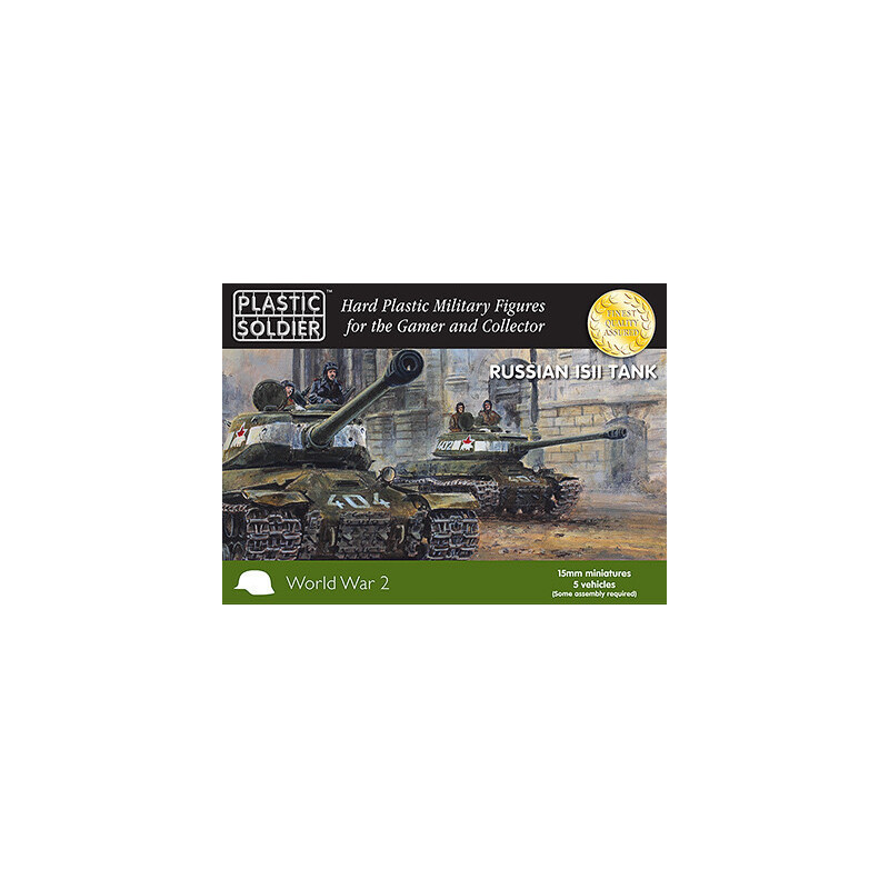 CARRO DE COMBATE IS-2 (5 unidades) 15 mm CARRO DE COMBATE IS-2 (5 unidades) 15 mm
