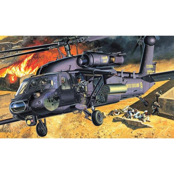 SIKORSKY AH-60 L DAP BLACK HAWK -Escala 1/35- Academy 12115