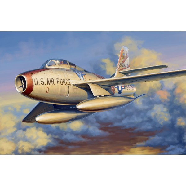 REPUBLIC F-84 F THUNDERSTREAK -Escala 1/48 - Hobby Boss 81726