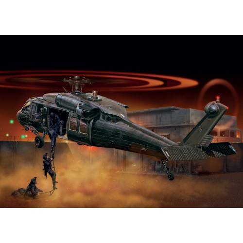 SIKORSKY UH-60 BLACK HAWK "NIGHT RAID" -Escala 1/72- Italeri 1328
