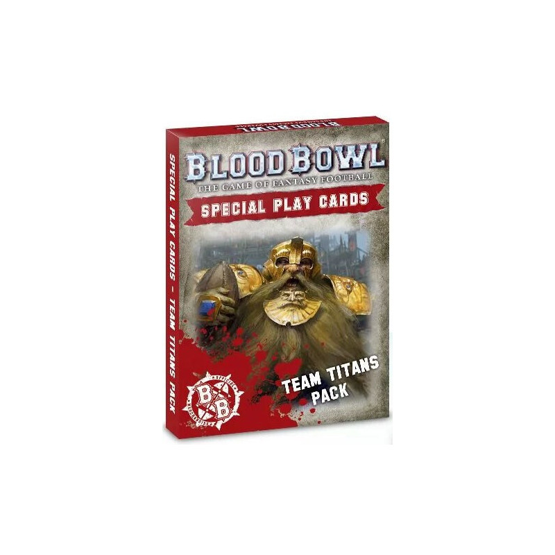 BLOOD BOWL: Tarjetas COLECCION TITANES BLOOD BOWL: Tarjetas COLECCION TITANES
