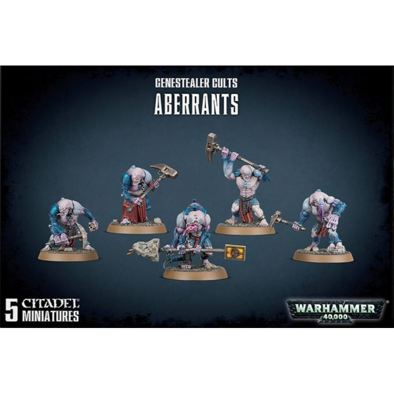 GENESTEALER CULTS ABERRANTS - GAMES WORKSHOP 51-60 GENESTEALER CULTS ABERRANTS - GAMES WORKSHOP 51-60