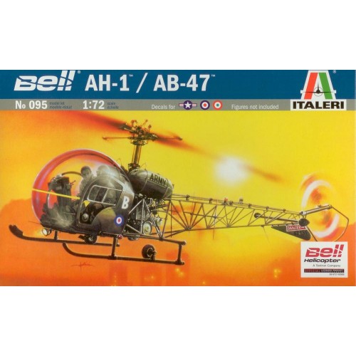 BELL AH-1 / AB-47 SIOUX -Escala 1/72- Italeri 095