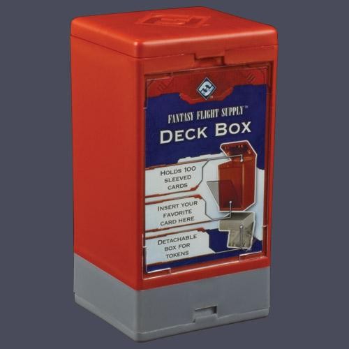 DECK BOX ROJO (Cartas + Tokens)