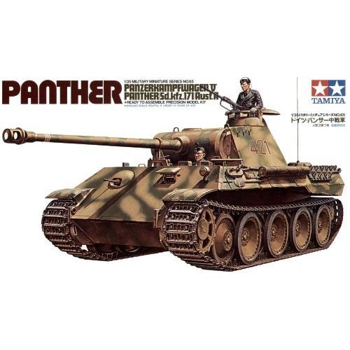 CARRO DE COMBATE Sd.Kfz. 171 PANTHER Ausf. A - ESCALA 1/35- Tamiya 35065