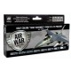 AIR WAR: USAF COLORS GRAY SCHEMES From 70´s to present (8 colores x 17 ml) - Acrylicos Vallejo 71156