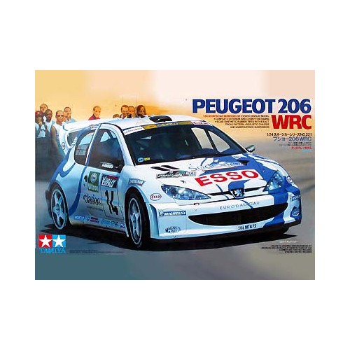 PEUGEOT 206 WRC99 -Escala 1/24- Tamiya 24221