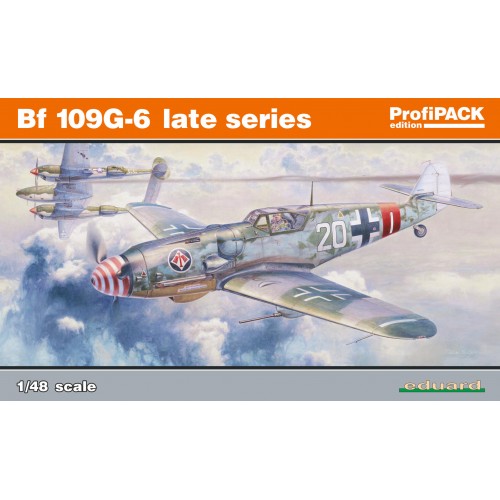 MESSERSCHMITT Bf-109 G-6 Late -Escala 1/48- Eduard 82111