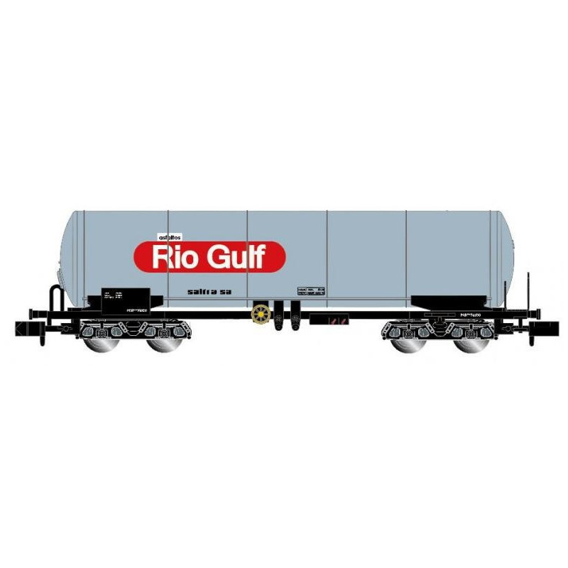 VAGON CISTERNA GAS RIO GULF - ESCALA N - ARNOLD HN6437 VAGON CISTERNA GAS RIO GULF - ESCALA N - ARNOLD HN6437