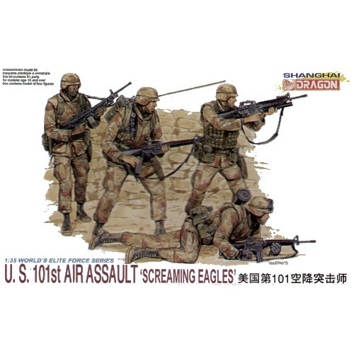 Desert Storm: PARACAIDISTAS U.S. ARMY Div. 101 -Escala 1/35- Dragon 3011