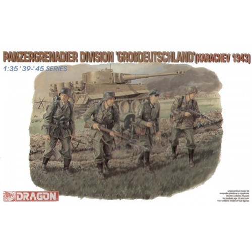 PANZERGRANADEROS Division "GROSSDEUTCHLAND" (Karachev 1943) -Escala 1/35- Dragon Models 6124