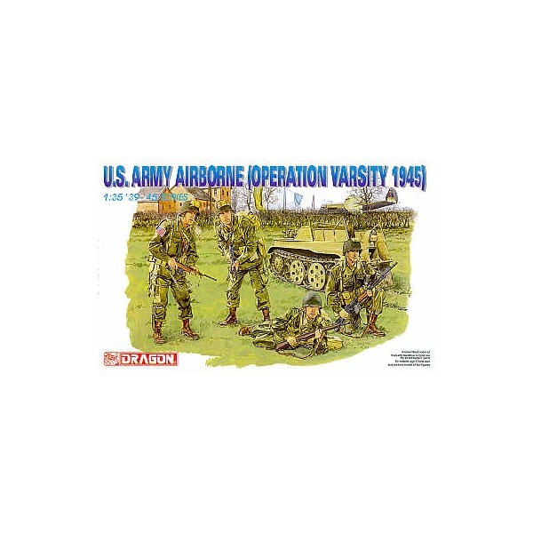 PARACAIDISTA USA (Operation VARSITY 1945) -Escala 1/35- Dragon Models 6148