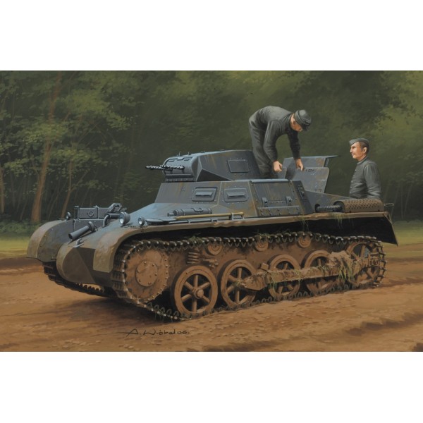 CARRO DE COMBATE Sd. Kfz. 101 PANZER I Ausf. A (España) -Escala 1/35- Hobby Boss 80145