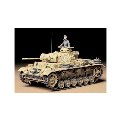 CARRO COMBATE SD.KFZ. 141/1 PANZER III Ausf. L -Escala 1/35- Tamiya 35215