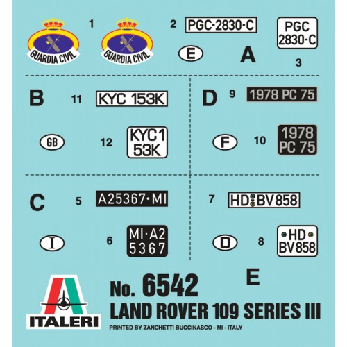 LAND ROVER III Serie 109 