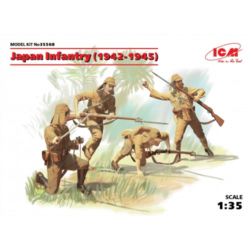 INFANTERIA JAPONESA (1942-1945) -Escala 1/35- ICM 35568