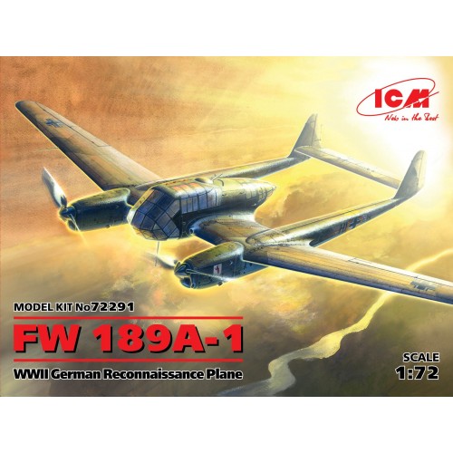 FOCKE WULF Fw-189 A-1 -Escala 1/72- ICM 72291