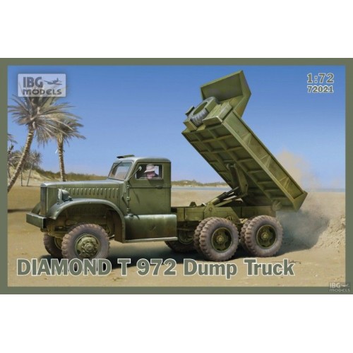 CAMION DIAMOND T972 DUMPER -Escala 1/72- IBG 72021