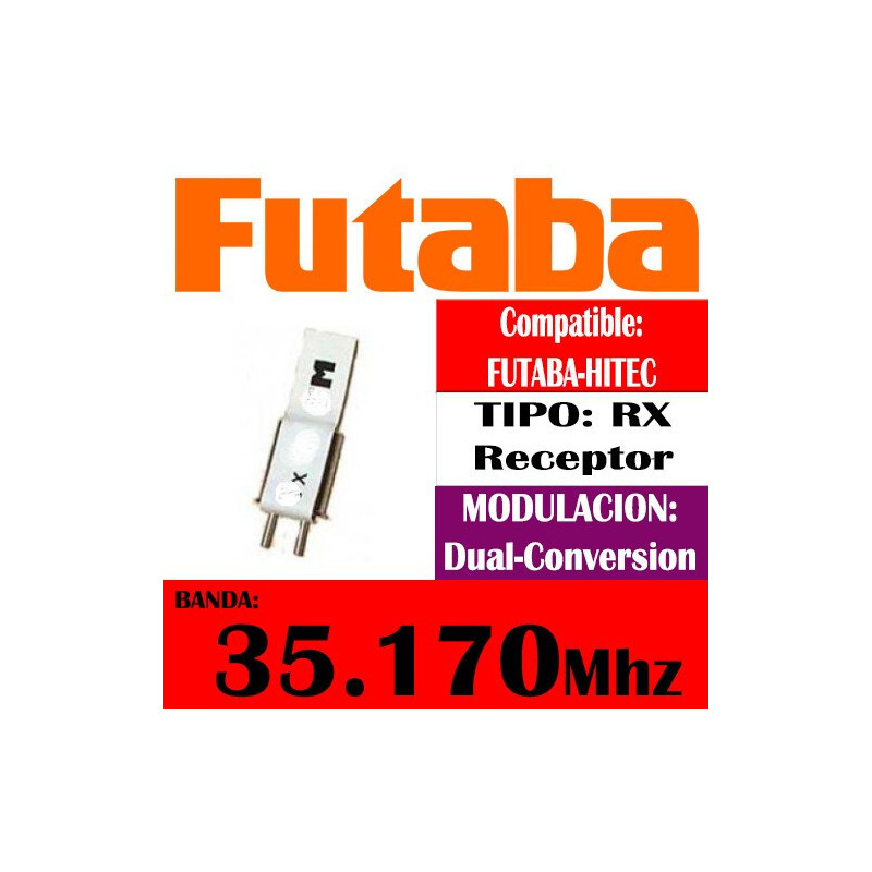 CRISTAL RECEPTOR 35170 FM DUAL CONVERTIO CRISTAL RECEPTOR 35170 FM DUAL CONVERTIO
