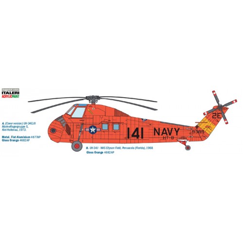 SIKORSKY H-34 G.III / UH-34 J CHOCTAW -Escala 1/48- Italeri 2712