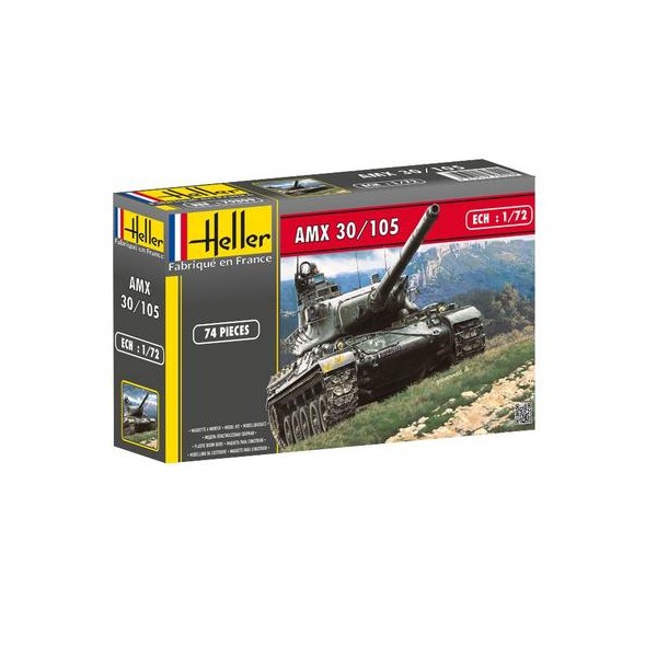 CARRO DE COMBATE AMX-30 / 105 -Escala 1/72- Heller 79899
