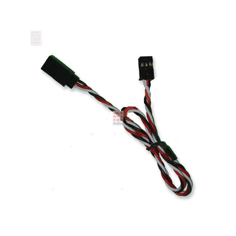 CABLE PROLONGADOR TRENZADO 90 cm CONECTOR FUTABA CABLE PROLONGADOR TRENZADO 90 cm CONECTOR FUTABA