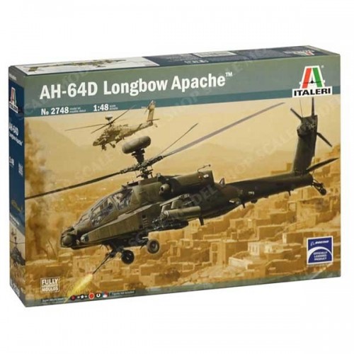 HUGHES AH-64D LONGBOW APACHE -Escala 1/48- ITALERI 2748