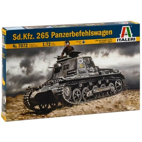 CARRO DE MANDO Sd.Kfz. 265 Panzerbefehlswagen - Italeri 7072