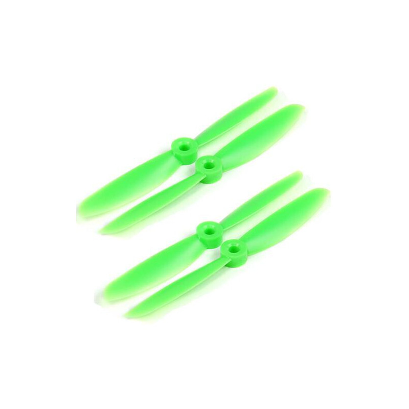 SET 4 HELICES BIPALAS 6 x 4,5 (normal + invertida) VERDE - Gemfan 3970 SET 4 HELICES BIPALAS 6 x 4,5 (normal + invertida) VERDE - Gemfan 3970