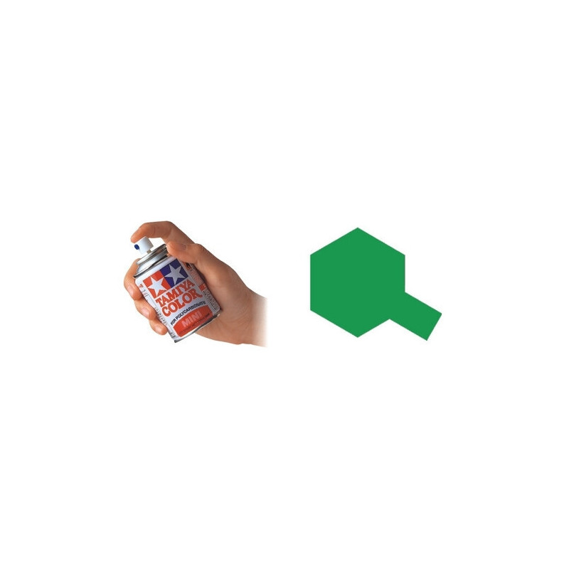 SPRAY POLICARBONATO TAMIYA VERDE LUMINOSO PS-25 - Tamiya PS25 SPRAY POLICARBONATO TAMIYA VERDE LUMINOSO PS-25 - Tamiya PS25