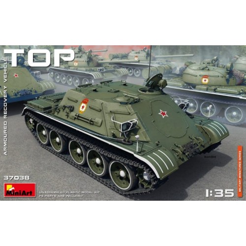 CARRO DE RECUPERACION (T-54) TOP -Escala 1/35- MiniArt 37038