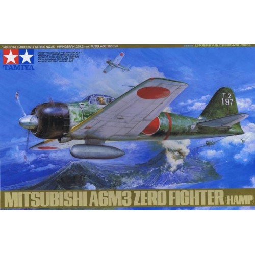 MITSUBISHI A6M3 ZERO (HAMP) -Escala 1/48- Tamiya 61025