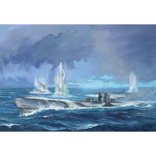 SUBMARINO "U-Boot" Type IX C (Early Turret) -Escala 1/72- Revell 05166